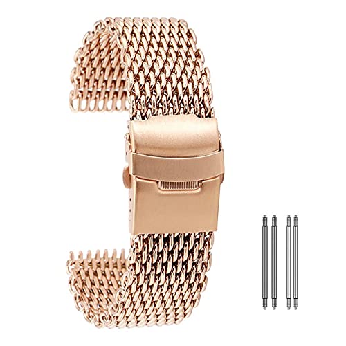 Remplacement du bracelet de montre en acier 18mm 20mm 22mm 24mm pour montre à quartz