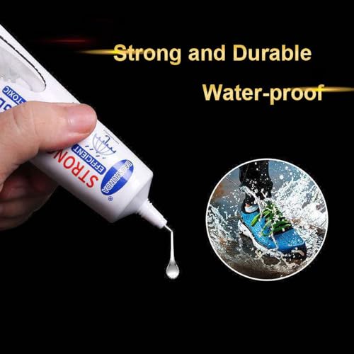 Elepure XZJS60ML Shoes Glue Super Strong Adhesive Clear Repair Sole thumb #2