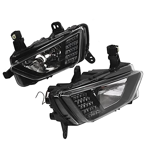 Luz Diurna LED, Carro LED DRL Luz Diurna 3 Cores Lâmpada de Neblina Acessório Automático