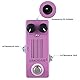KOCAN Effektpedal, MP-51 Spring Reverb Mini Single Gitarre Effektpedal True Bypass