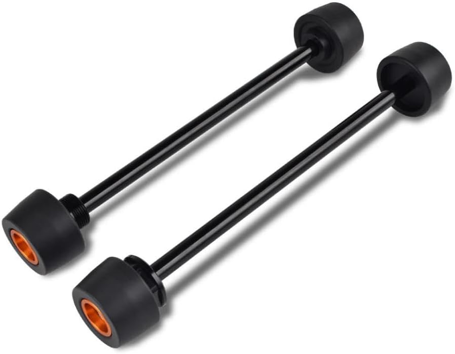 690 SMC R Front Rear Fork Axle Sliders Crash Pads Compatible with 701 Supermoto 2016-2023 and 701 Vitpilen 2018-2021 Fits 2019-2023 Models(Rear OG)