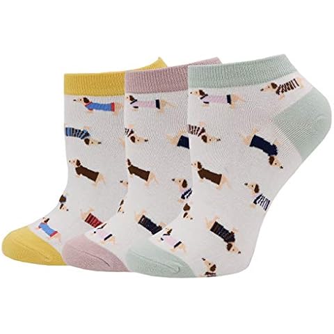 Pomlia Women's Haute Dachshund Dog Socks Casual Crew Socks Animal Cute Socks Gifts for Women Cover