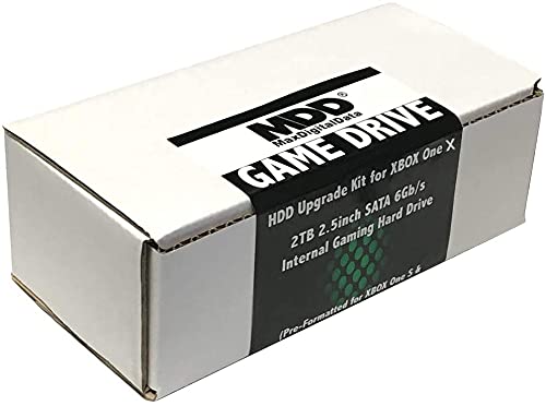 Image of MaxDigitalData Gaming HDD 2TB 128MB Cache SATA 6Gbps 2.5inch Internal Hard Drive (Pre-Formatted for Xbox One X & Firmware Installed)