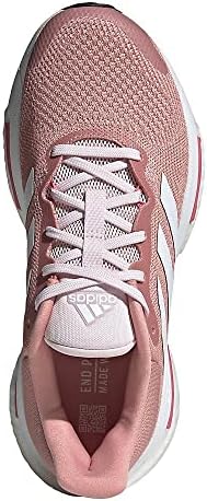 adidas Women's SolarGlide 5 Sneaker, Wonder Mauve/White/Rose Tone, 9 | Image 2