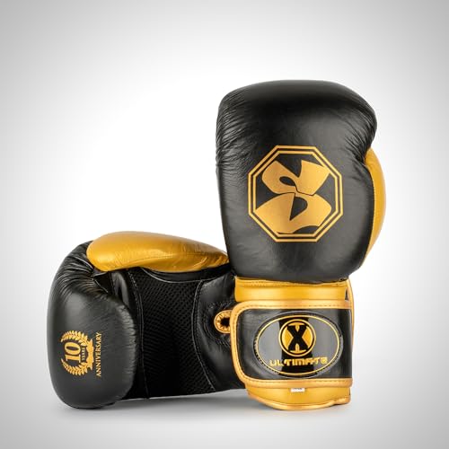 Guantes de boxeo de cuero perfectos para tus entrenamientos de saco y sparring en el gimnasio