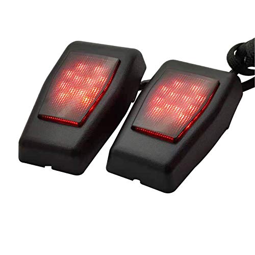 Wocch for Jeep JK Rear Window Glass Hinge Cover Trim with LED Brake Light Reverse Lights Running Light for Jeep Wrangler JK JKU 2007-2017 by Wocch - Used condition - Image 7