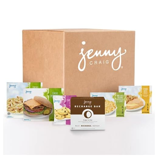 Jenny Craig 7-Day Meal Kit – Menu 1 - Frozen Meal Kit Includes 7 Full Breakfasts, Lunches, Dinners, Snacks and Desserts Including the Recharge Bar - Enjoy Premade Meals & Eat Better, Live Healthier & Create New Habits