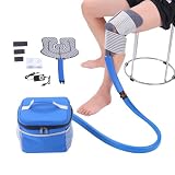 Cryo Cuff Cold Therapy System Ice Machine for Knee After Surgery Recovery Care Cryotherapy Freeze Kit with Universal Pad for Pain Relief Shoulder Ankle Back Hip Leg Sports Injuries (L)