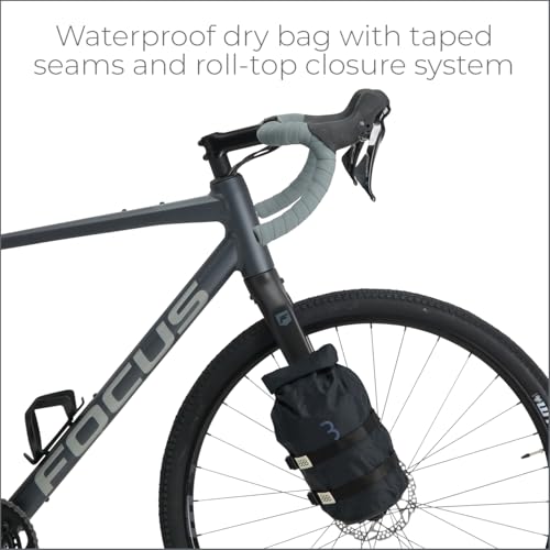 Sac de cadre étanche BBB Cycling StackPack 4L avec porte-bagages BSB-145 - 6