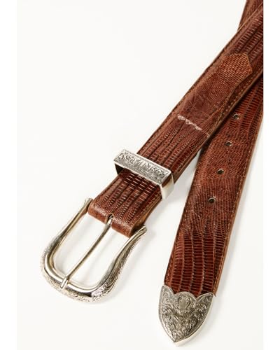 Men's 1978&Trade; Exotic Lizard Belt Cognac 362