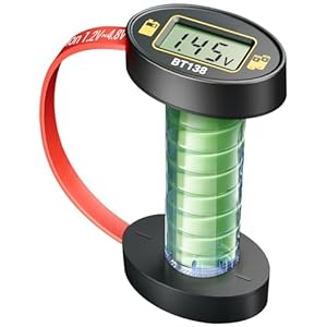 AA Battery Tester, Magnetic Battery Meter Analyzer Monitor, 9V batterijen Spanningscapaciteit detectie, 5,91×0,79×0,39 inch, gemakkelijk te gebruiken, draagbaar voor capaciteitsdetectie