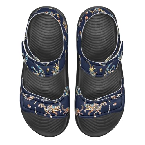 3D Dinosaur Camouflage Sandals for Boys Casual Outdoor Sport Athletic Sandals Adjustable Summer Beach Water Shoes for Kids and Toddler3