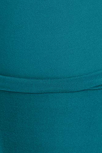 Image of Leggings Depot Women's High Waist Leggings Soft 1 inch Waistband Solid Pants - Regular, Plus, 1X3X, 3X5X