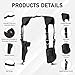 ELVO Shoulder Holster, Adjustable Vertical Gun Holster with Double Magazine Pouch, Universal Concealed Carry Holster for Most Kinds of Pistols