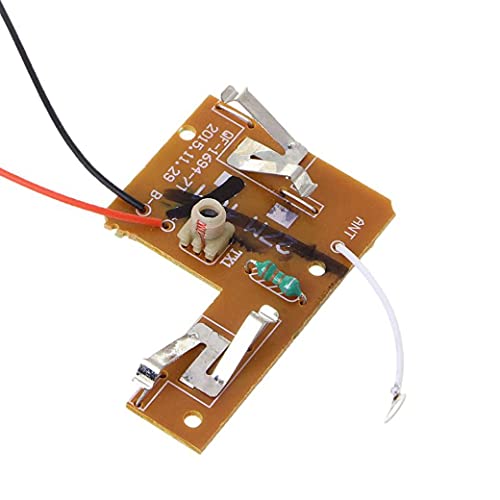 Image of 4CH 40MHZ Remote Transmitter & Receiver Board with Antenna for DIY RC Car Robot