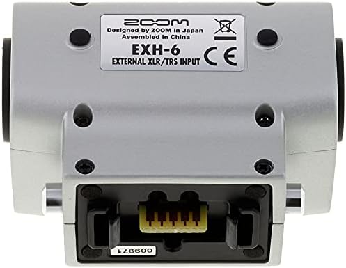 Zoom EXH-6 Dual XLR/TRS Input Capsule, 2 XLR/TRS Inputs, works with H5, H6, U-44, F1, F4, F8n, and F8