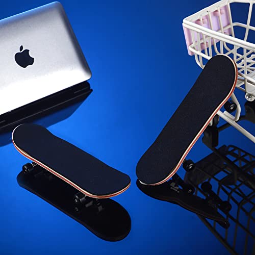 6 Pieces Fingerboard Foam Grip Tape Black Fingerboard Grip Tape Finger Skateboard Foam Tape Non Slip Finger Toy Skateboards Tape Stickers For Fingerboard Toys #TOP5