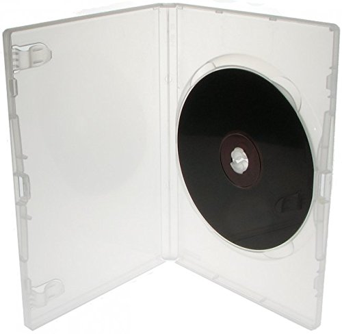 Dragon Trading Custodie Blu-Ray 11 Mm Slim - Confezione Da 100, Per 1 Disco, Con Logo, Plastica Vergine