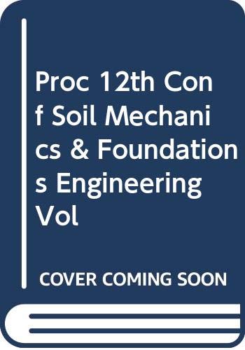 Soil Mech/fndtn Eng-12th Intl-Vol 5
