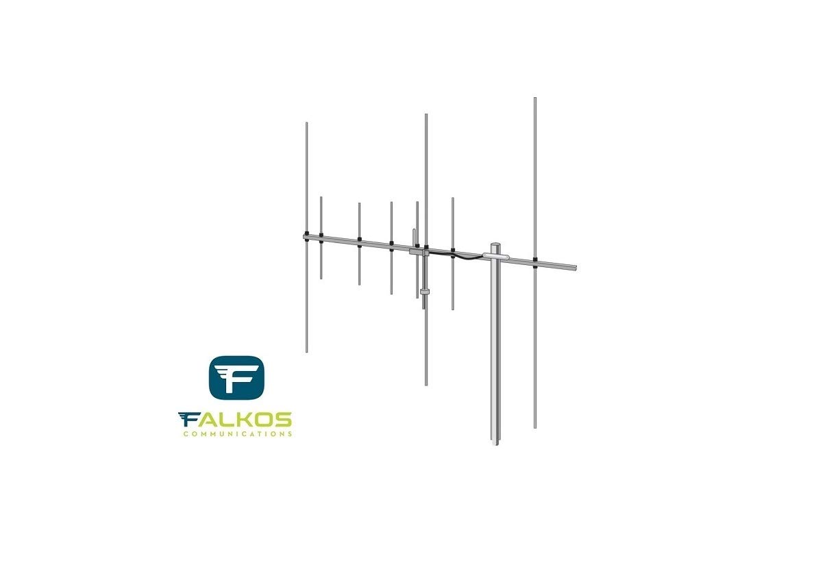 FOX YAGI ANTENNA DIRETTIVA BIBANDA YAGI 8 ELEMENTI VHF/UHF 145-435 MHz