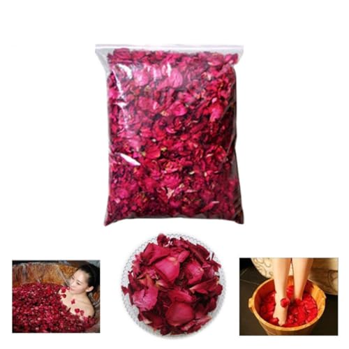 Kichvoe 1 Pacote De 150G De Pétalas De Rosa Secas Reais Pétalas De Rosa Secas Naturais Para Fazer Sa