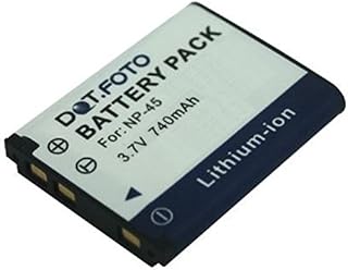 Dot.Foto NP-45, NP-45a, NP-45s Premium 3.7v / 740mAh Rechargeable Battery for Fujifilm