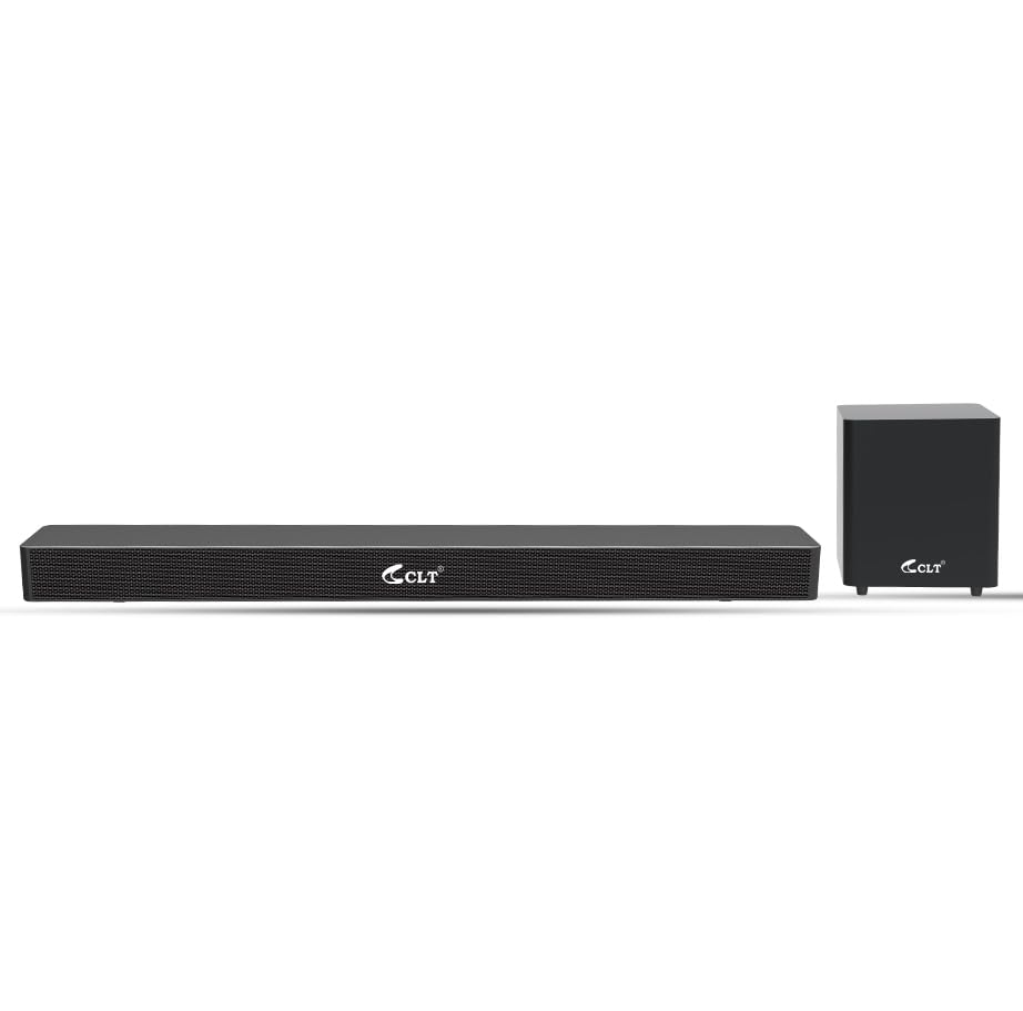 CLT 1200W Pmpo Carbon 2.1 Home Theatre with Soundbar and Wireless woofer Set-Up, Bluetooth 5.1,HDMI (ARC), Optical Port (B0CPLZXH22) Amazon Price History, Amazon Price Tracker
