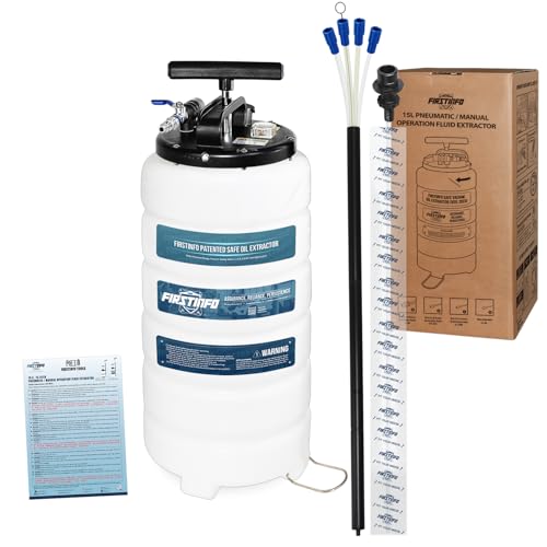 FIRSTINFO A1106USY5 Oil Vacuum Extractor with Pressure Gauge