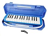 musica melodica teclado 🎵Rockmusic - (Sencillo y fácil de aprender): Melodica de 32 teclas de piano: 19 teclas blancas y 13 teclas negras , gran opción para principiantes o estudiantes de música, con exquisito acabado, un instrumento sencillo para principiantes, estudiantes y niños, fácil manejo y aprendizaje rápido. Es la introducción ideal al mundo de la música; los niños en particular lo disfrutarán; el instrumento es fácil de aprender, gracias a su sencillo estilo de tocar