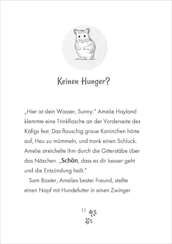 Tierklinik Pfötchen (Band 6) - Kleiner Hamster, friss mal was: Kleine Tierretterin mit großem Herzen! - Kinderbuch für Erstleser zum Vorlesen und Selberlesen ab 7 Jahren