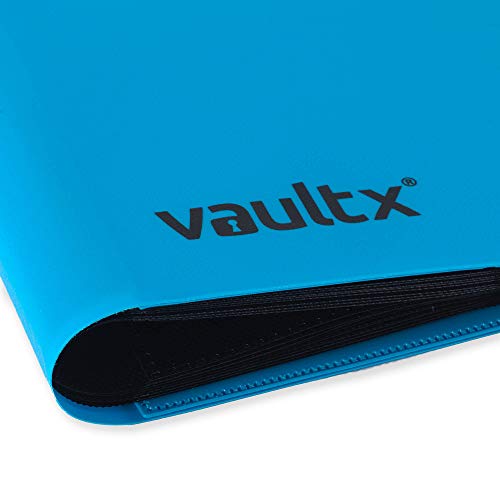 Vault X Binder - 9 Pocket Trading Card Album Folder - 360 Side Loading Pocket Binder For Tcg (Blue) #TOP4