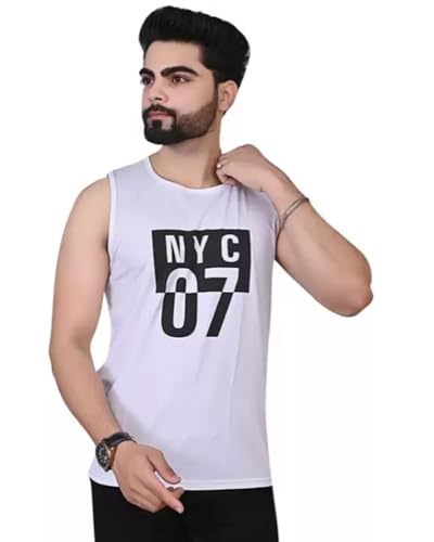 Image of Nylon Gym Vests for Men, Soft & Comfortable