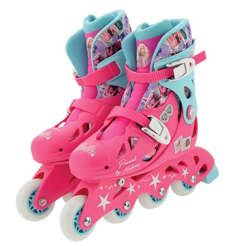 MV Sports Rollers réglables Barbie M001038 - Rose - Taille 48-3