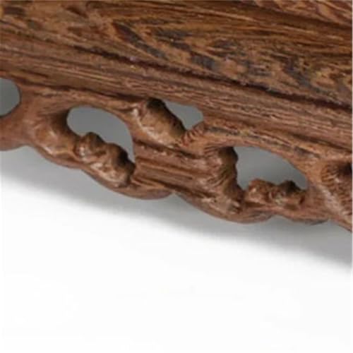 Base de bonsaï en bois style chinois grand format pour statue