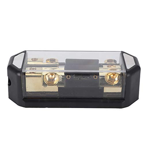Bloc de distribution de fusibles plaqué or 100A boîtier haute conductivité audio auto