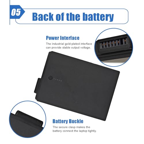 Image of 53.5Wh XVJNP Laptop Battery Replacement for Dell Latitude 5430 Rugged Extreme Latitude 7330 Rugged Extreme P148G P149G P148G001 P149G001 Series 451-BCWQ 6JRCP M0TN3 06JRCP 0M0TN3 KD1CT 11.4V 4457mAh