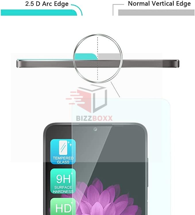 Image of Privacy Screen Protector Compatible With Moto g06 power - Anti-Spy Tempered Glass Gurad, Fingerprint Working, Protect Sensitive Information, Privacy in Public Spaces, 6.88 Inch - Pack of 1