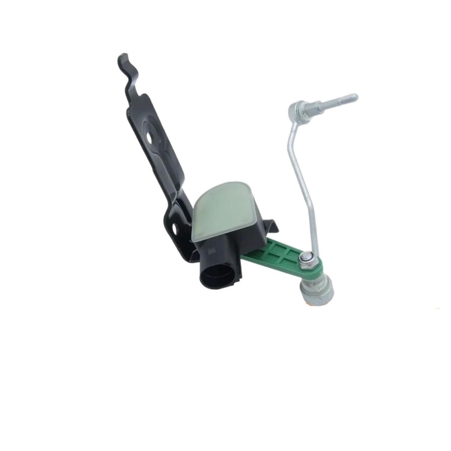 Air Suspension Height Level Sensor 4F0941285B 4F0941286B 4F0941286 4F0941285 Car Front Left Right Height Leveling Sensor with Bracket, for A3 1996-2003(Front Left)