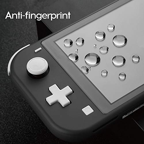 Ajcoflt GuliKit 2 Pcs Protetor de Tela de Vidro Dureza 9 H Compatível com Switch Lite Console Filme