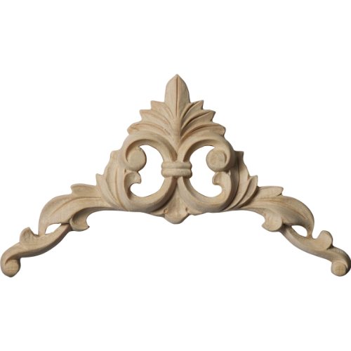Ekena Millwork ONL04X04X01CALW Small Caputo Corner Wood Onlays, 4
