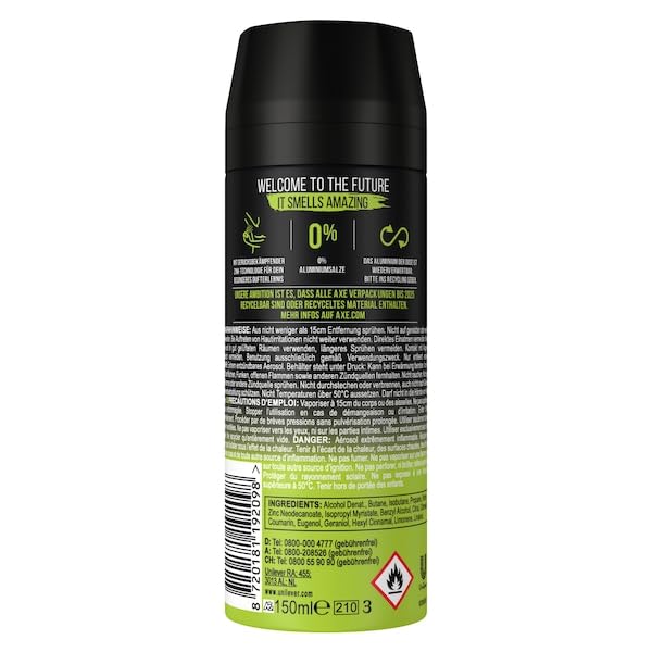 AXE Bodyspray 6x 150ml Dark Temptation & 6x 150ml Epic Fresh Deo Männerdeo Deodorant Deospray ohne Aluminium