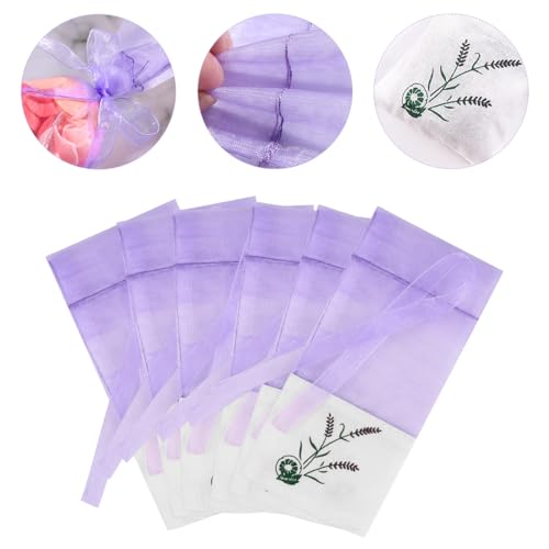 Bolsas de saquito de lavanda LALAFINA 6 piezas miniatura 6