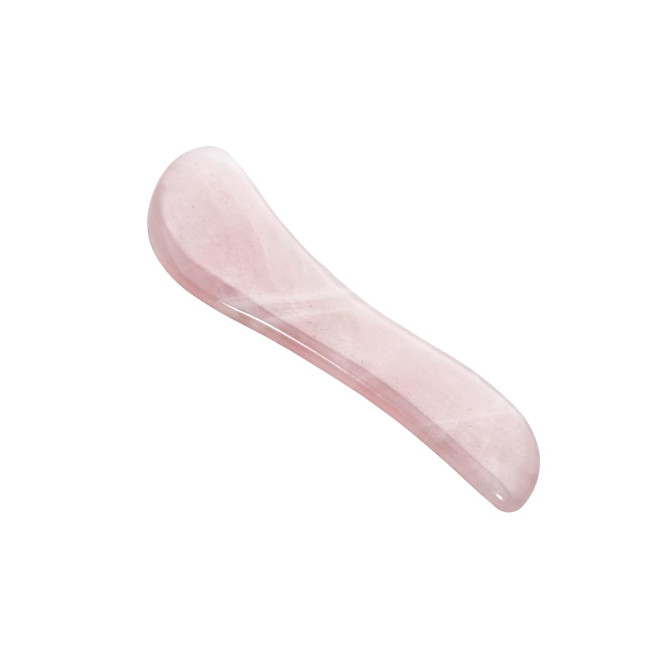 Healeved 3pezzi Strumento Di Massaggio Gua Sha Quarzo Rosa Shape Per Spa e Trattamenti Di Acupuntura Facile Da Usare Per Collo Viso Schiena e Piedi Realizzato Mano Statico e Sicuro Per La