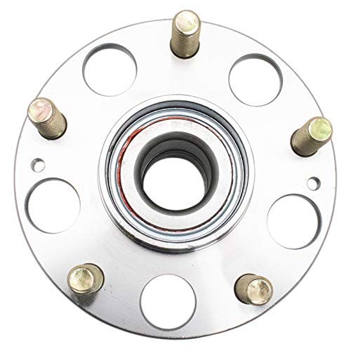 Image of TRQ Rear Driver and Passenger Side Wheel Bearing and Hub Assembly Set 2 Piece Compatible with 2011-2016 Honda CR-Z