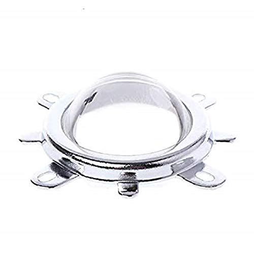 Lunettes plano-convexe 44mm avec réflecteur et support fixe pour LED COB 20W à 100W - 2