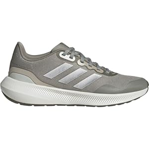 adidas Women’s Runfalcon 3 Tr Shoes Sneaker, Silver Pebble Silver Met Wonder Beige, 4 UK