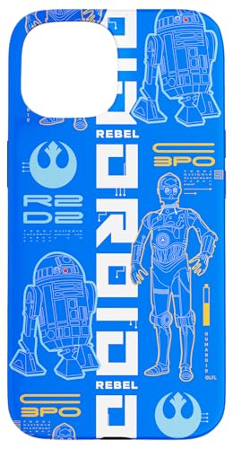 スター・ウォーズ C-3PO & R2-D2 ベストフレンドドロイド スマホケース iPhone 15 用