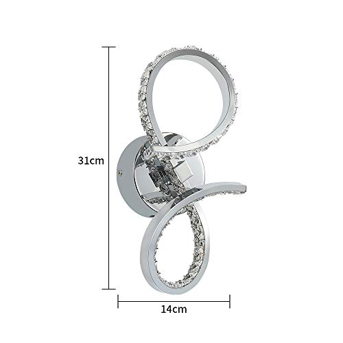 Lampada da Parete in Alluminio,12W Moderna lampada...