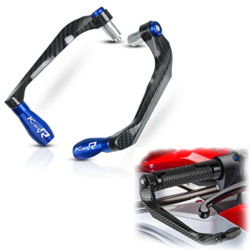 Protège-mains moto CNC pour BMW K1300R en aluminium haute précision turquoise