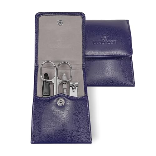 WINDROSE set de manucure Merino trousse soin ongles manucure pédicure bleu marine